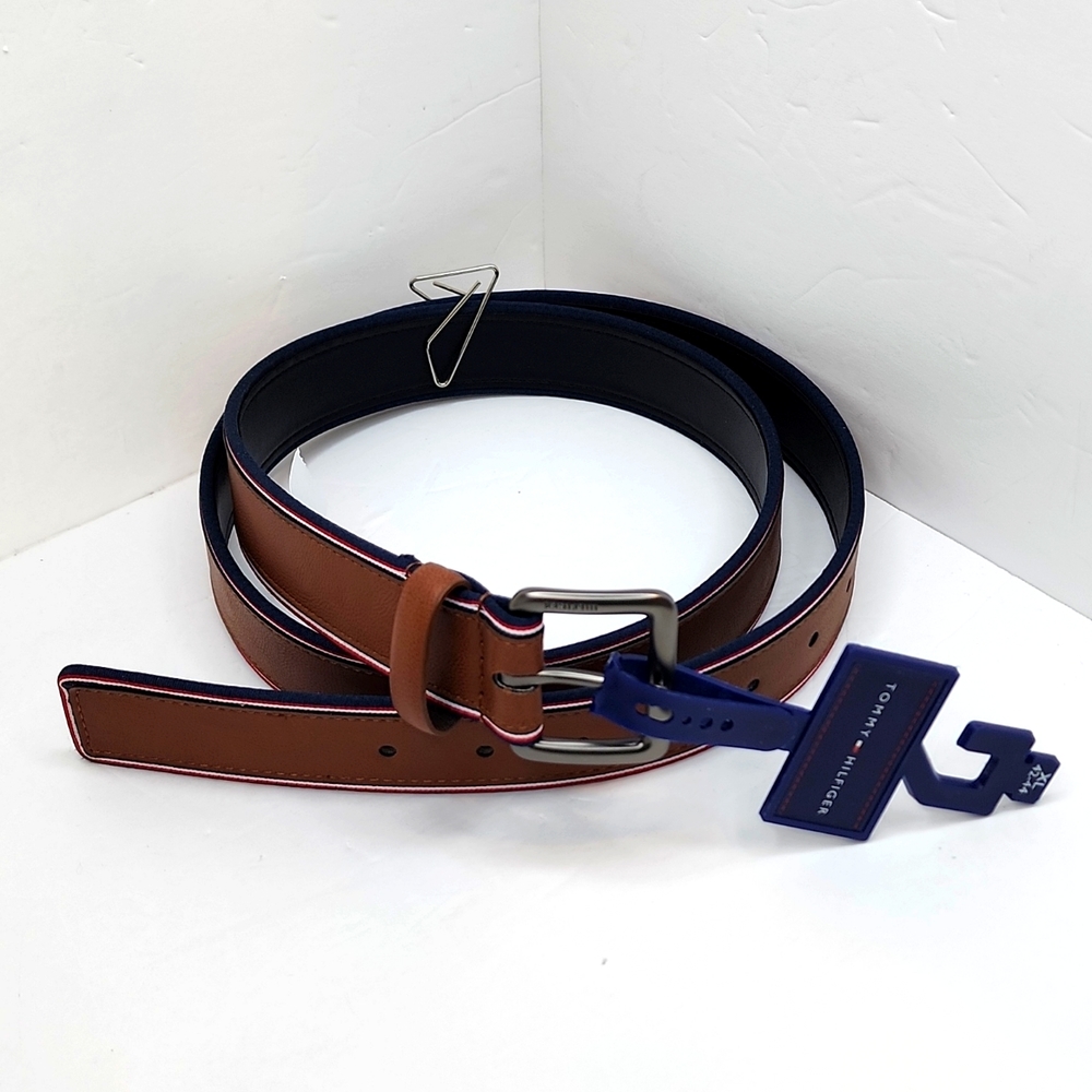 ⭐️TOMMY HILFIGER 💯 BROWN BELT, 42-44 XL